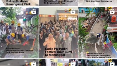 Kerja Nyata Munafri-Aliyah Sepanjang Tahun 2025: 105 Ruas Jalan Diaspal, 116 Drainase Dibangun